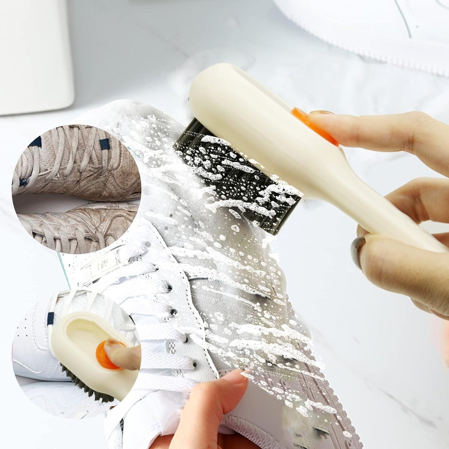 Precision Clean Dispensing Brush